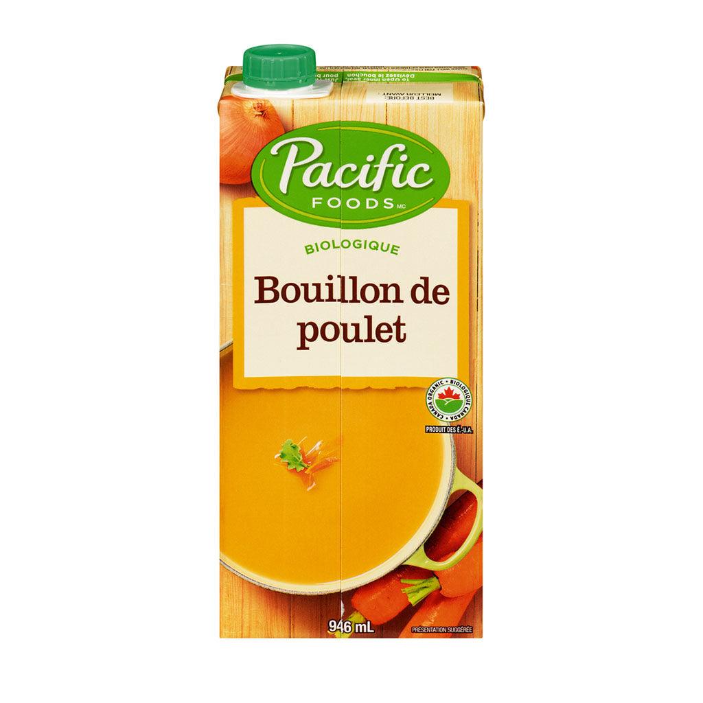 Bouillon de Poulet Biologique Pacific Foods - La Boite à Grains