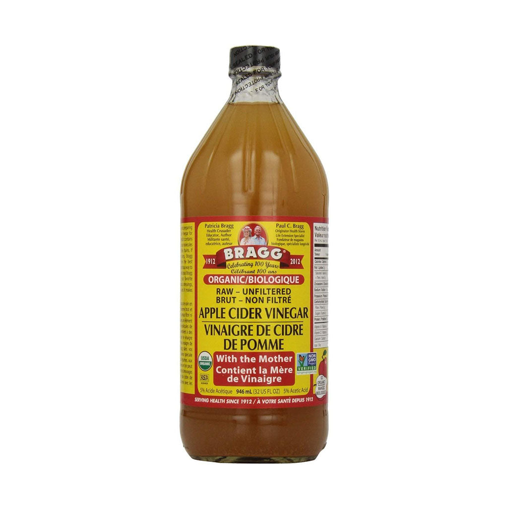 bragg vinaigre de cidre de pomme biologique 946 ml - La Boite à Grains