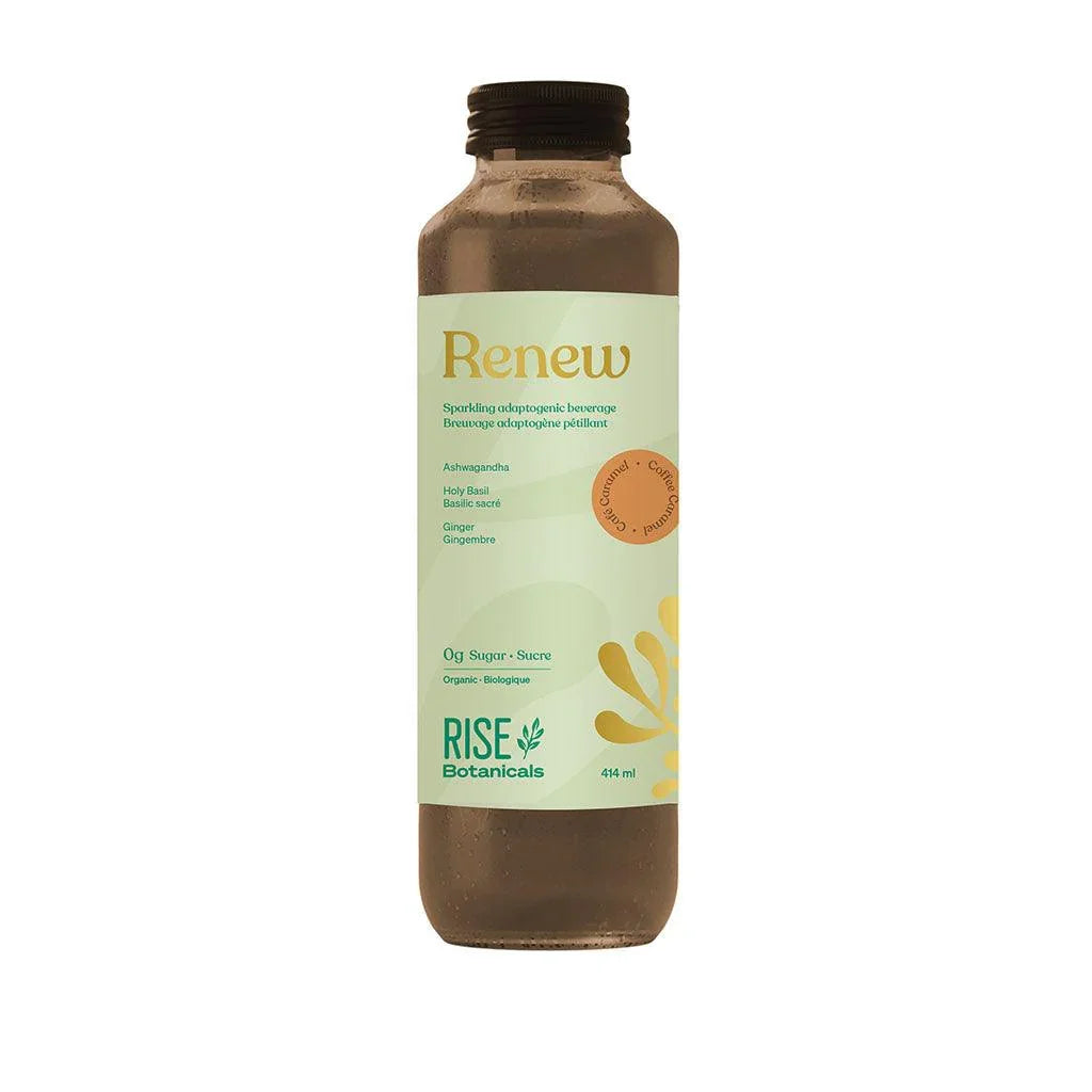 Breuvage Adaptogène Pétillant Renew Café Caramel Rise Kombucha - La Boite à Grains