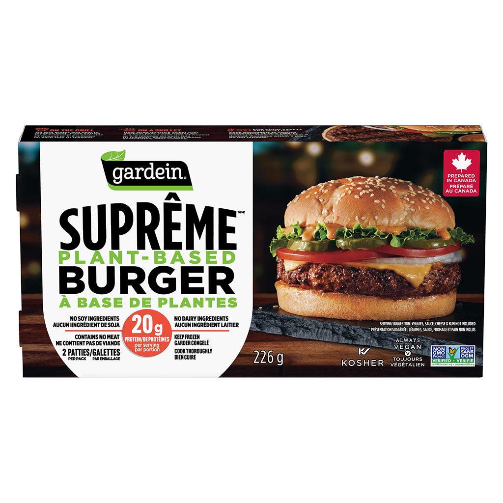Burger Suprême à Base de Plantes Gardein - La Boite à Grains
