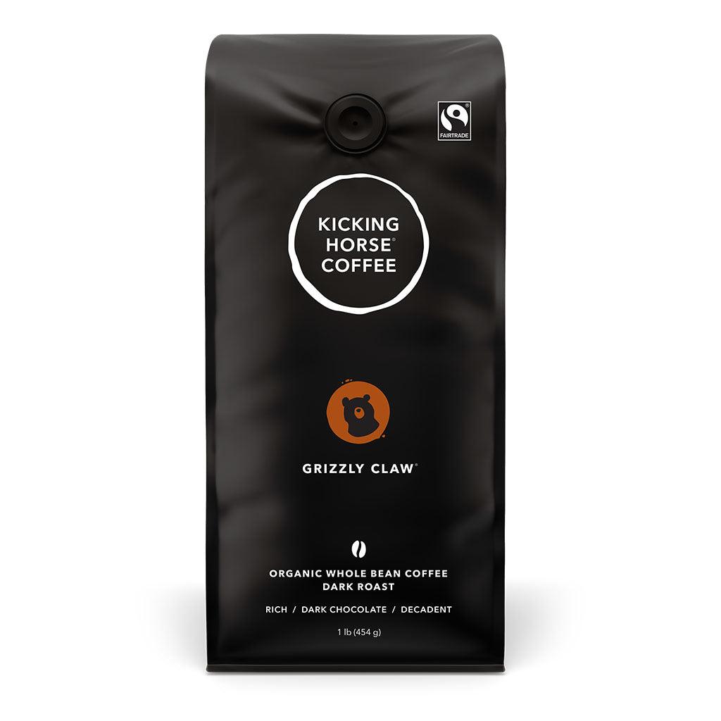 Café Grizzly Claw Corsé Bio Kicking Horse - La Boite à Grains