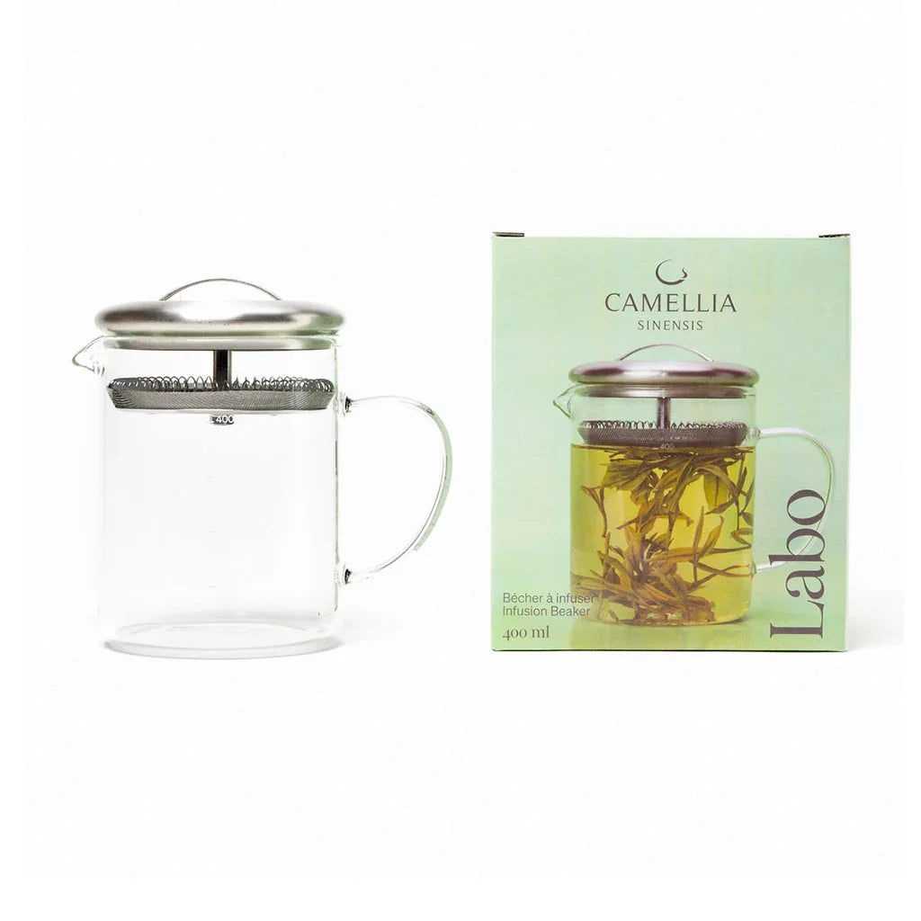 Labo Camellia Sinensis infusion beaker - La Boite à Grains