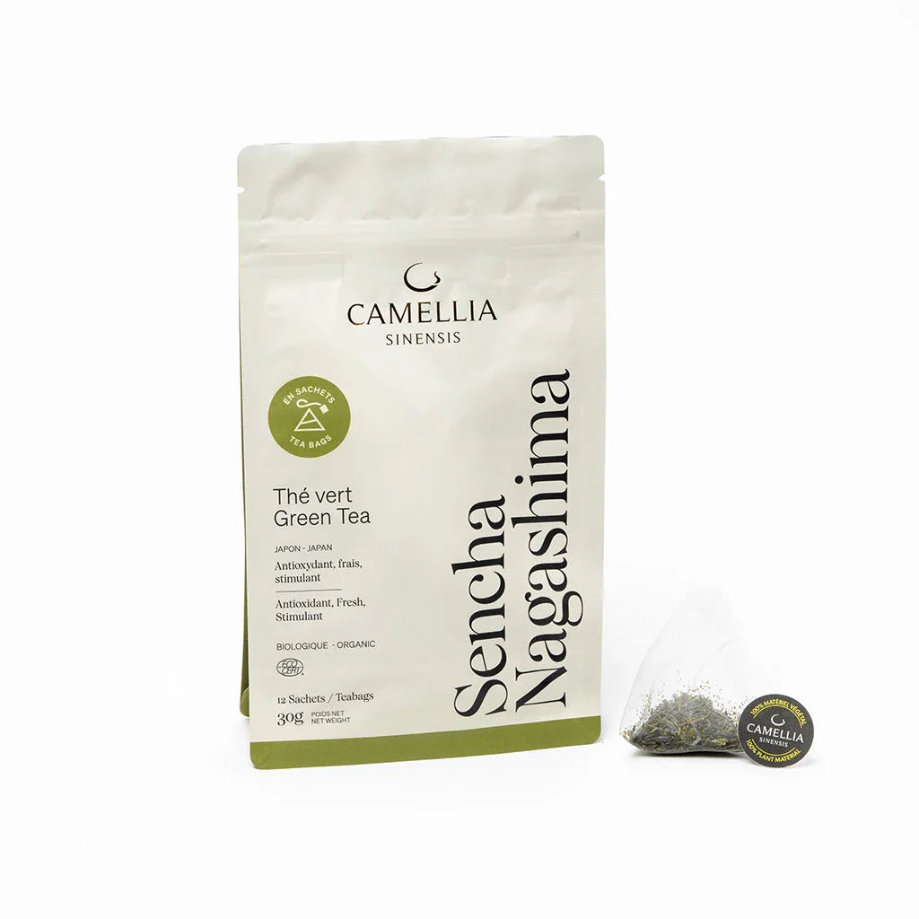 camellia sinensis thé vert sencha nagashima - La Boite à Grains