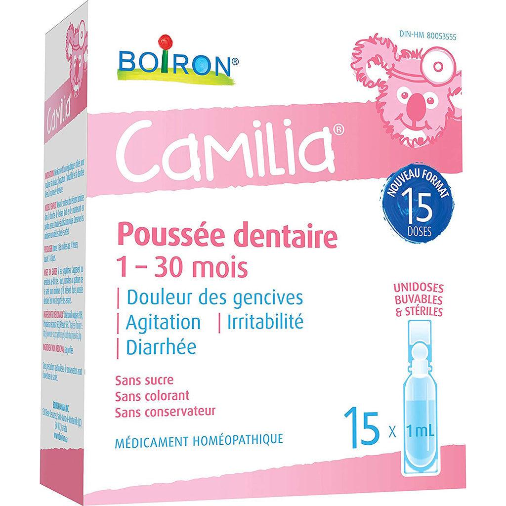 Camilia Boiron - Homéopathique pour poussées dentaires