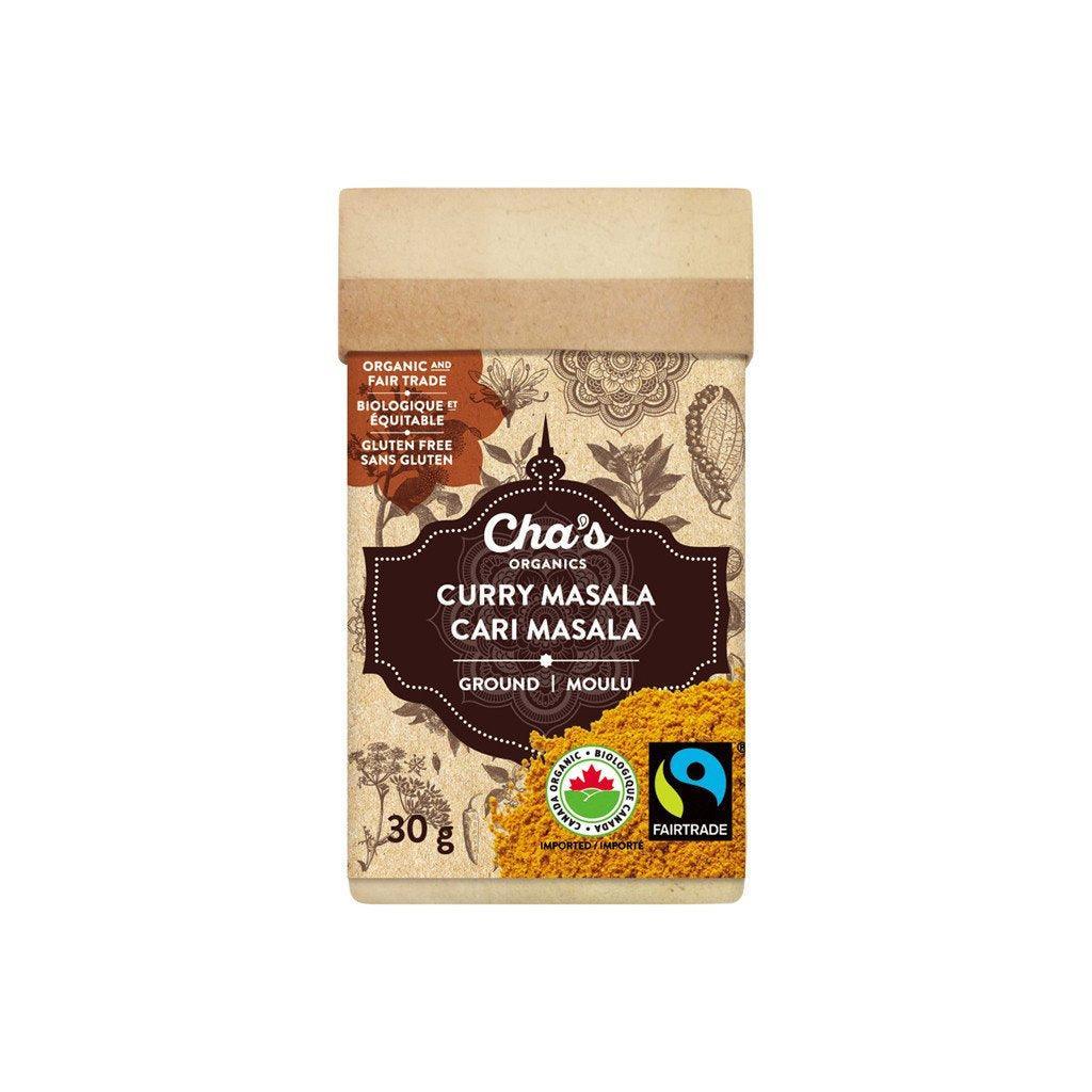 Cha's Organics Organic Ground Masala Curry - La Boite à Grains