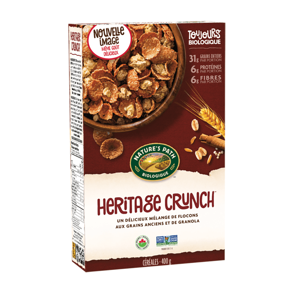 Céréales Biologiques Heritage Crunch Nature's Path - La Boite à Grains