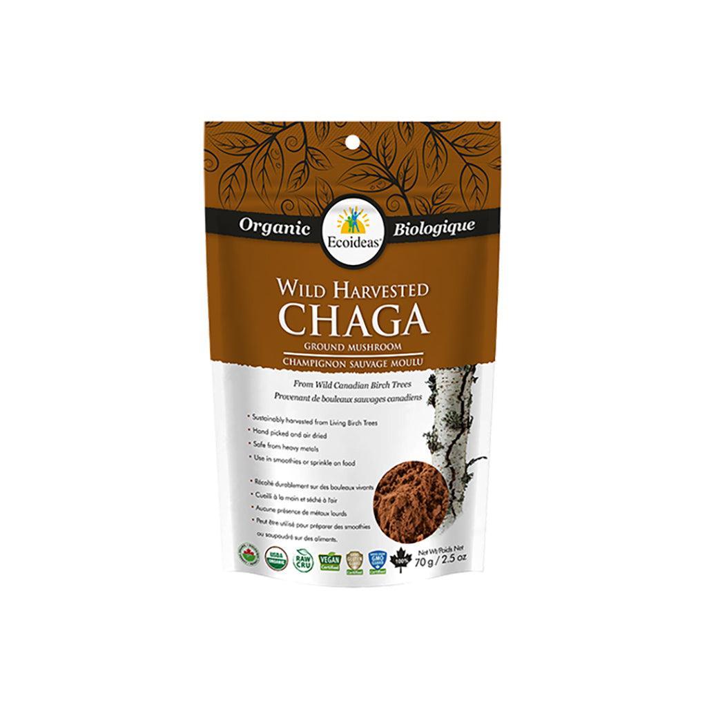 Chaga Powder Ecoideas - La Boite à Grains