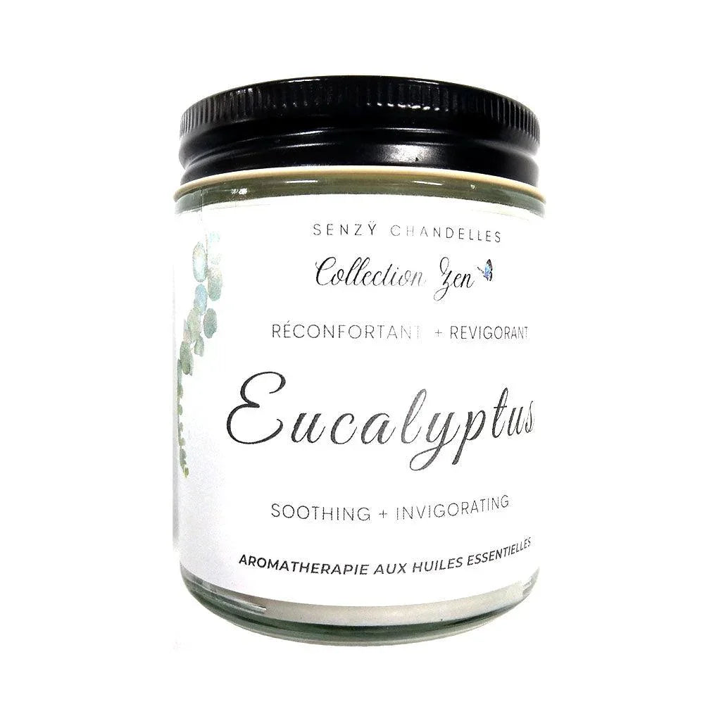 Chandelle de Soya Eucalyptus Collection Zen Senzy - La Boite à Grains