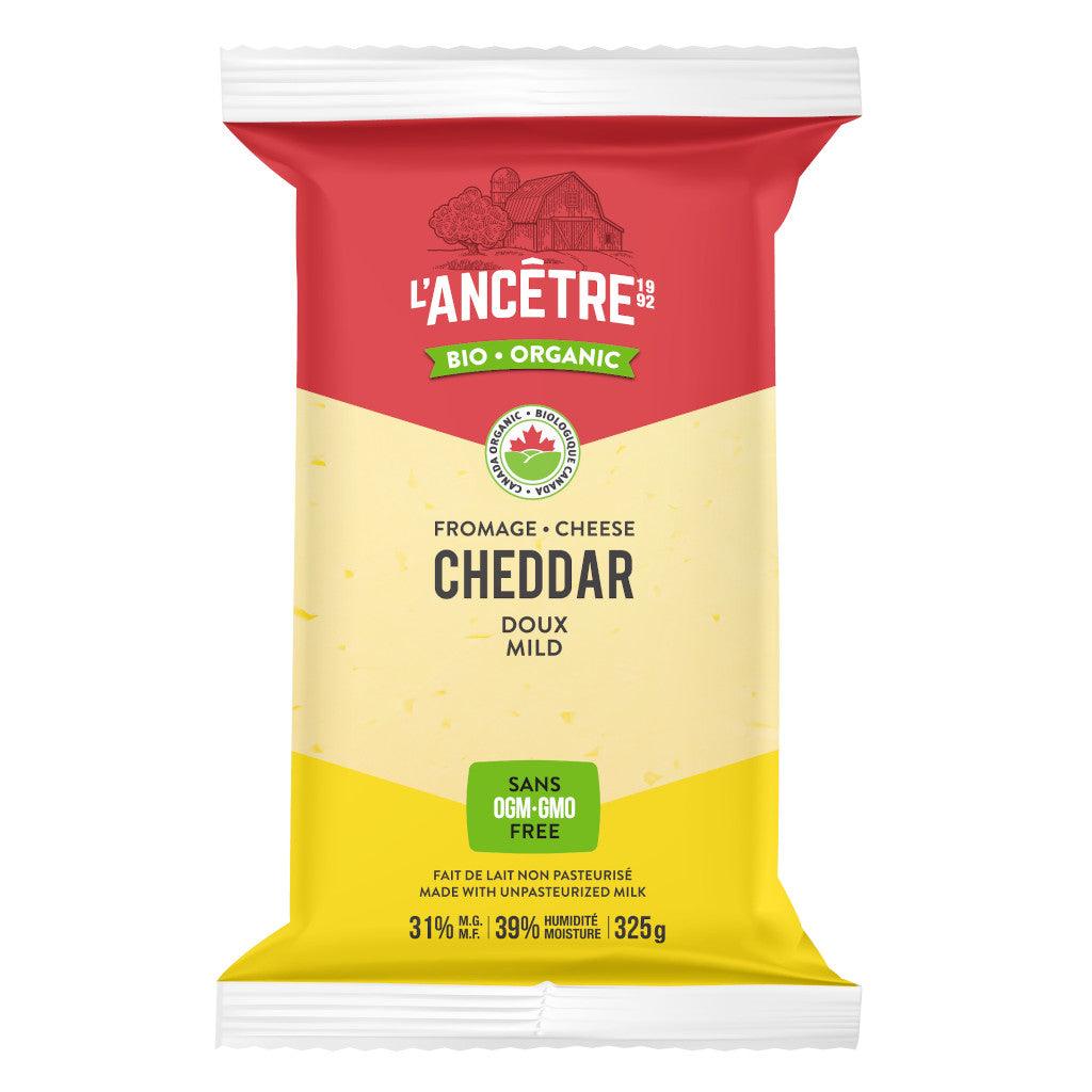 Cheddar Doux Biologique L'Ancêtre - La Boite à Grains