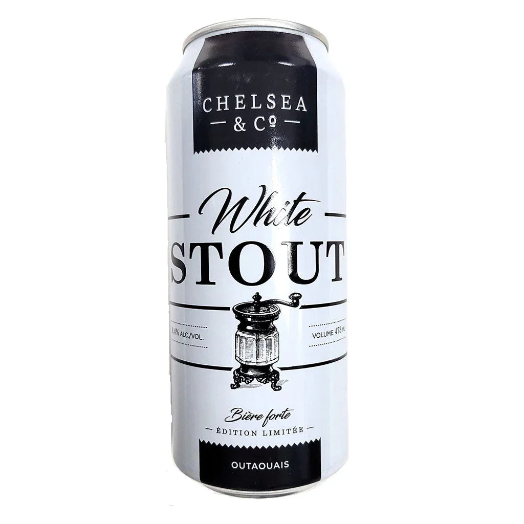chelsea & co white stout beer 473 ml - La Boite à Grains