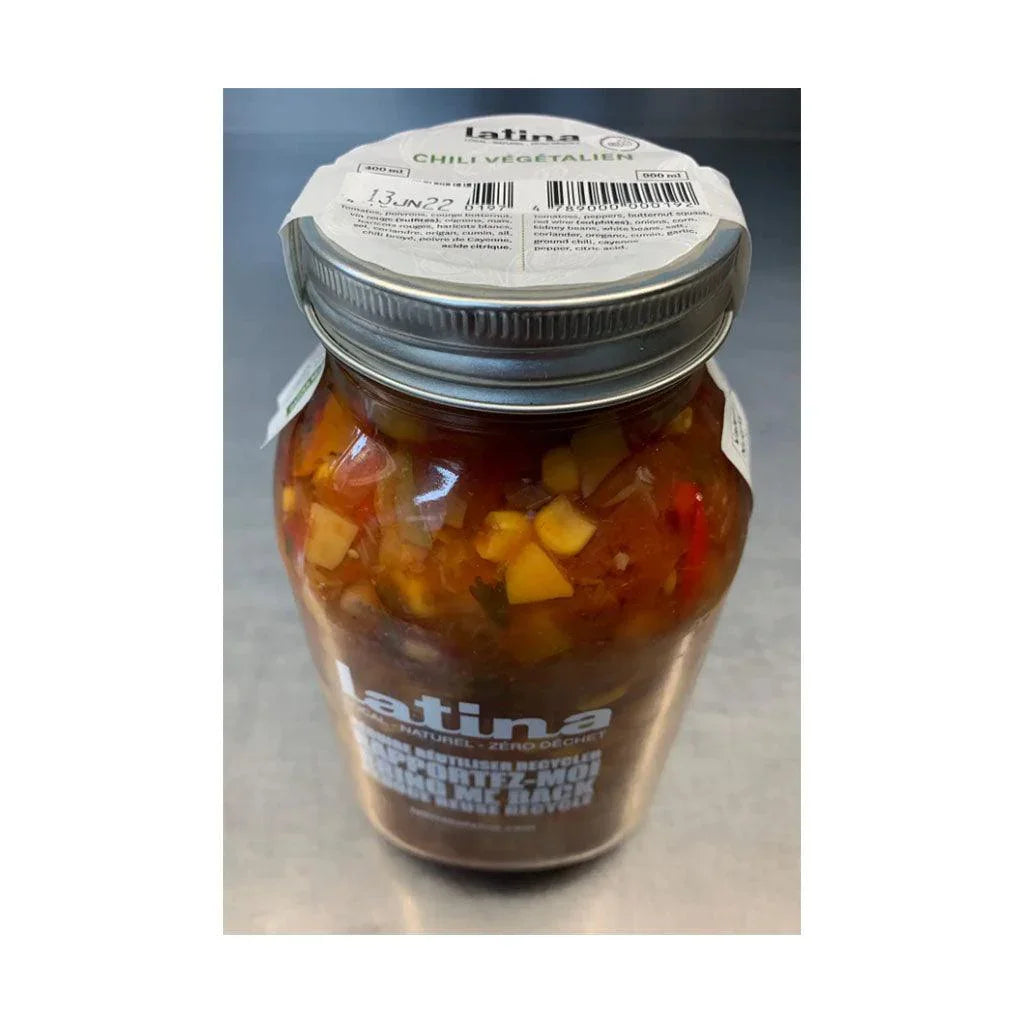 Latina Vegan Chili - La Boite à Grains