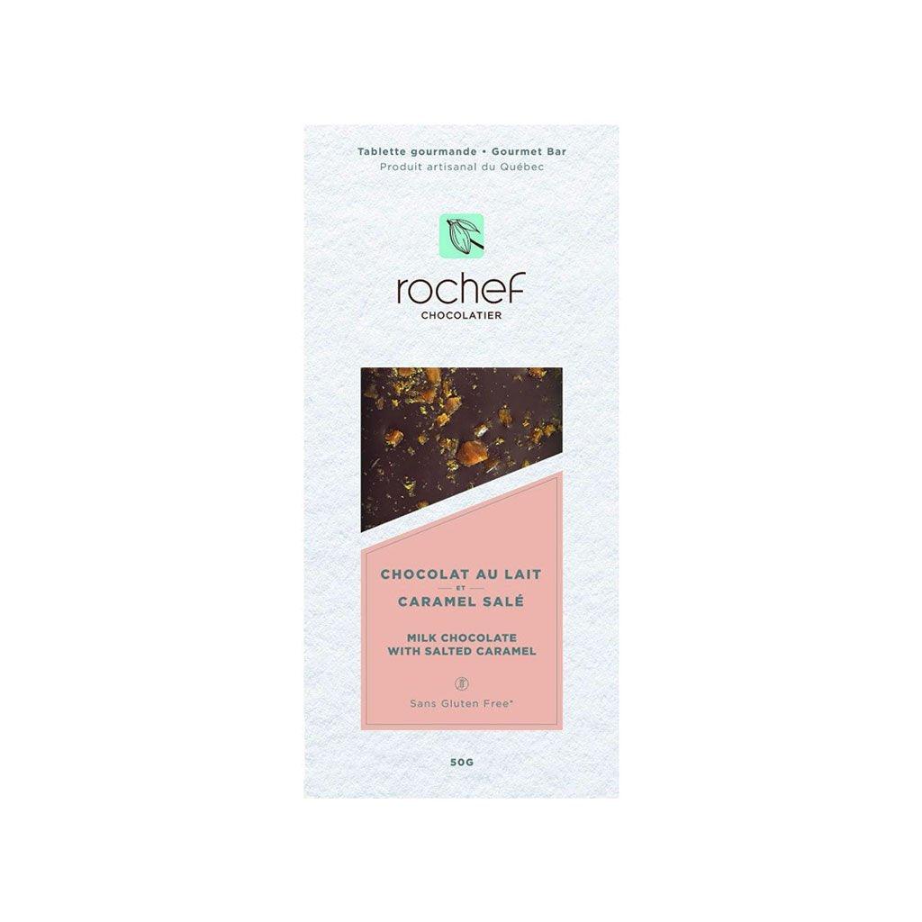 Chocolat au Lait et Caramel Salé Rochef Chocolatier - La Boite à Grains