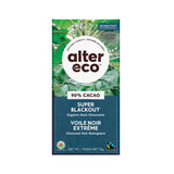 Chocolat Noir Biologique Voile Noir Extrême 90% de Cacao Alter Eco - La Boite à Grains