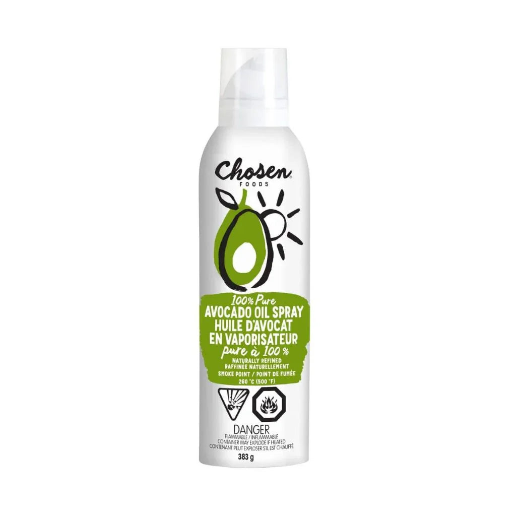 huile d'avocat en vaporisateur Chosen Foods - La Boite à Grains