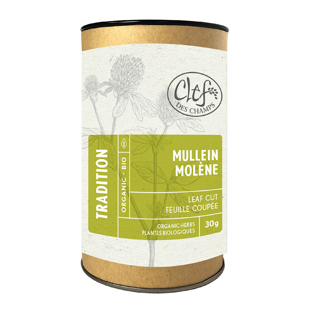clef des champs tisane molène feuille coupée bio 30 g