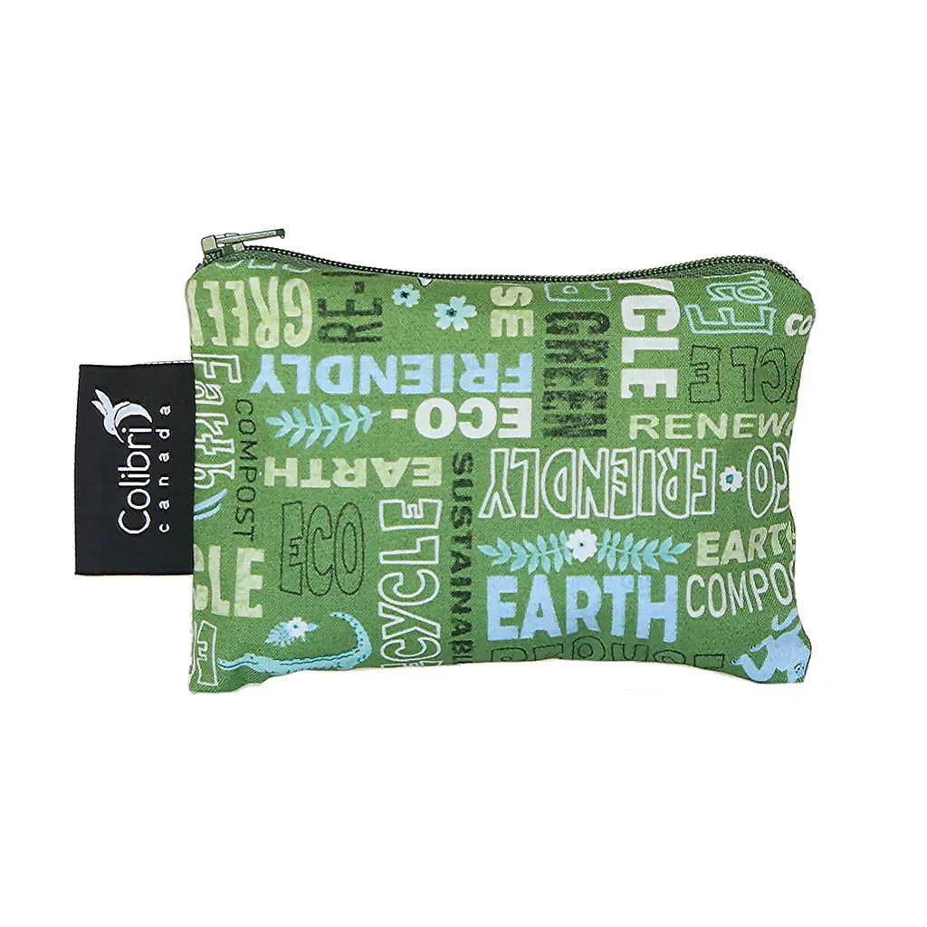 reusable snack bag Earth Colibri Canada - La Boite à Grains
