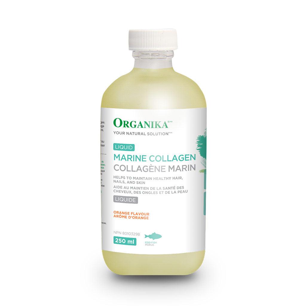 Collagène Marin Liquide Arôme d'Orange Organika - La Boite à Grains