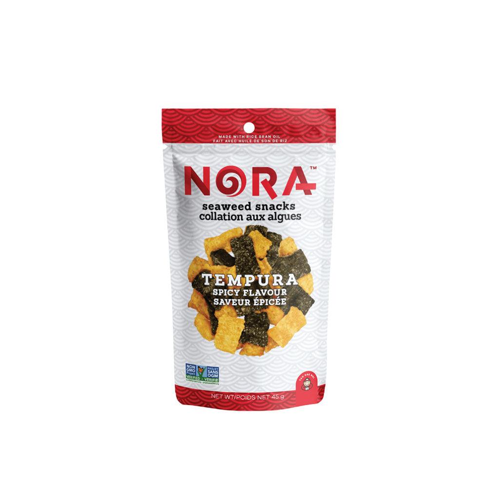 Collation aux Algues Tempura Saveur Épicée Nora - La Boite à Grains