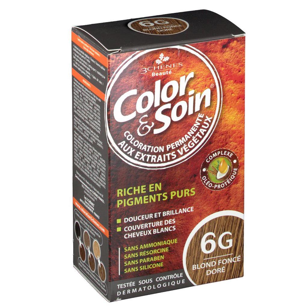 Coloration Permanente Color & Soin Blond Foncé Doré Color & Soin - La Boite à Grains