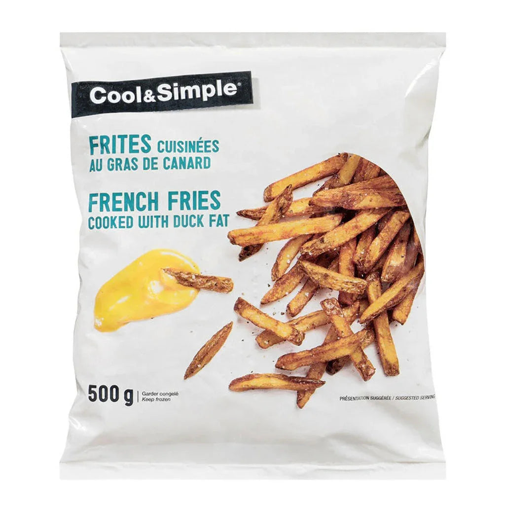 cool & simple fries cooked in duck fat 500 g
