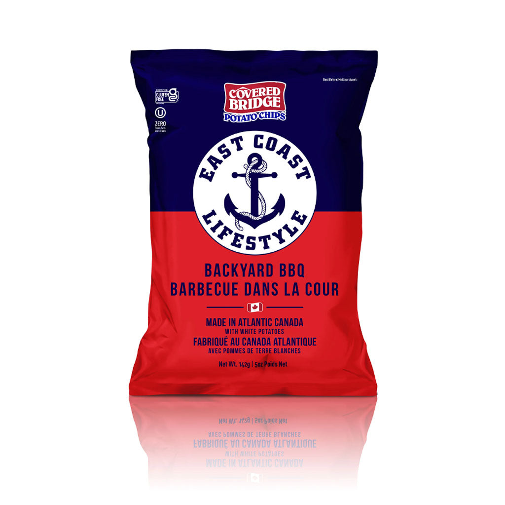 Croustilles Barbecue Dans la Cour Covered Bridge 142 g - La Boite à Grains