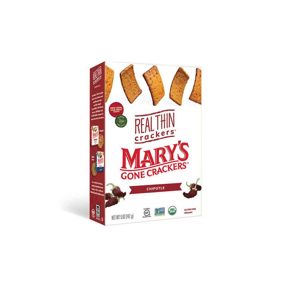 Craquelins Chipotle Sans Gluten Biologique Mary's Organic Crackers - La Boite à Grains