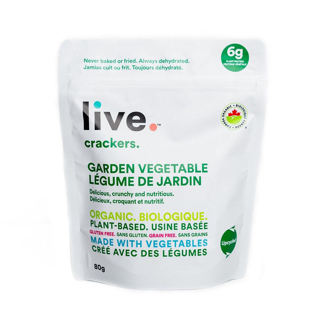 Craquelins Légumes du Jardin Live Organic - La Boite à Grains
