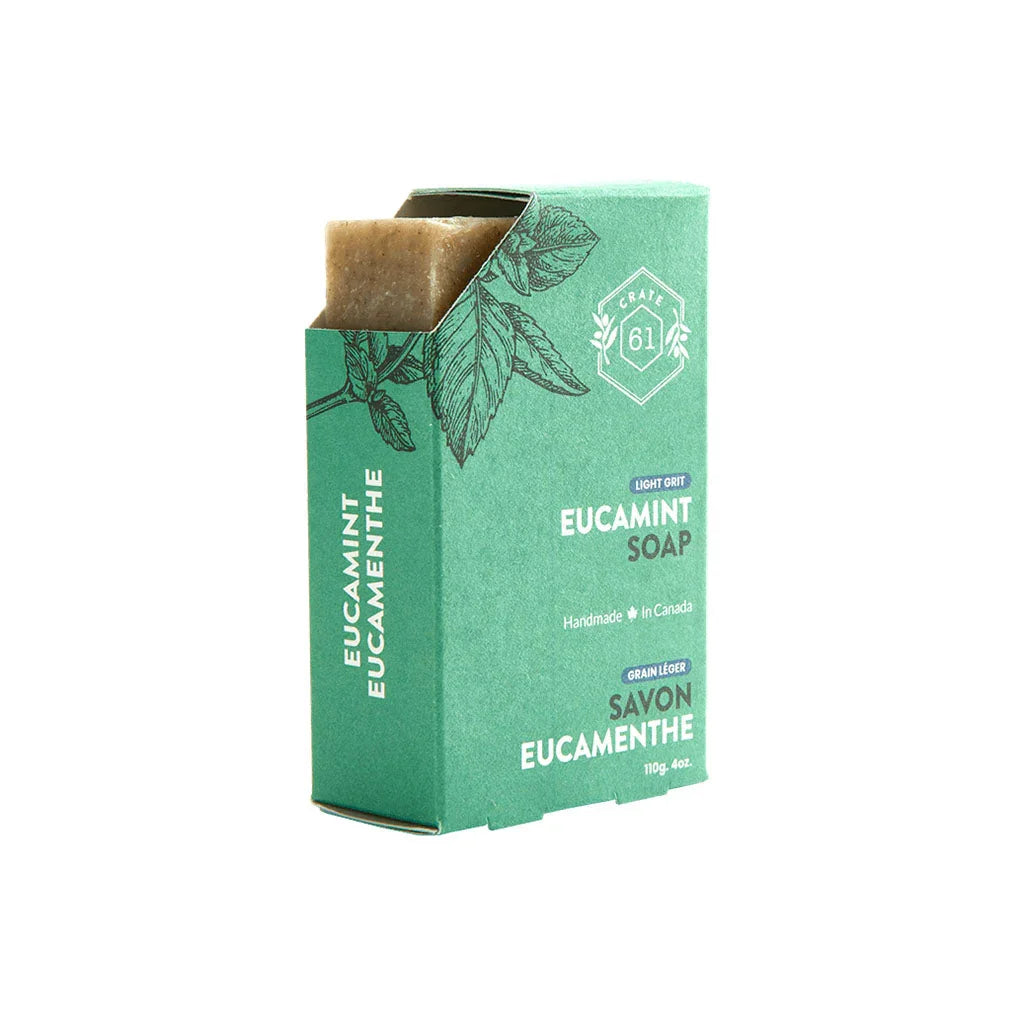crate 61 eucamint soap - La Boite à Grains