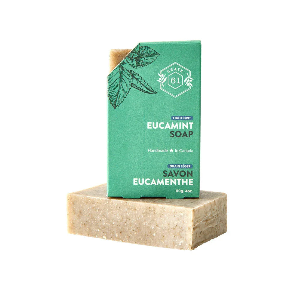crate 61 eucamint soap - La Boite à Grains