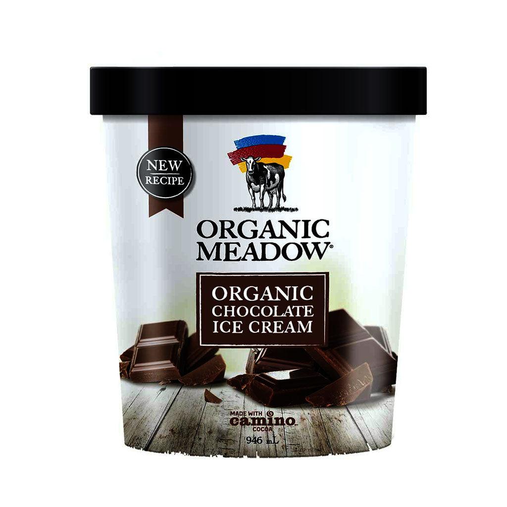 Crème Glacée au Chocolat Équitable Biologique Organic Meadow - La Boite à Grains