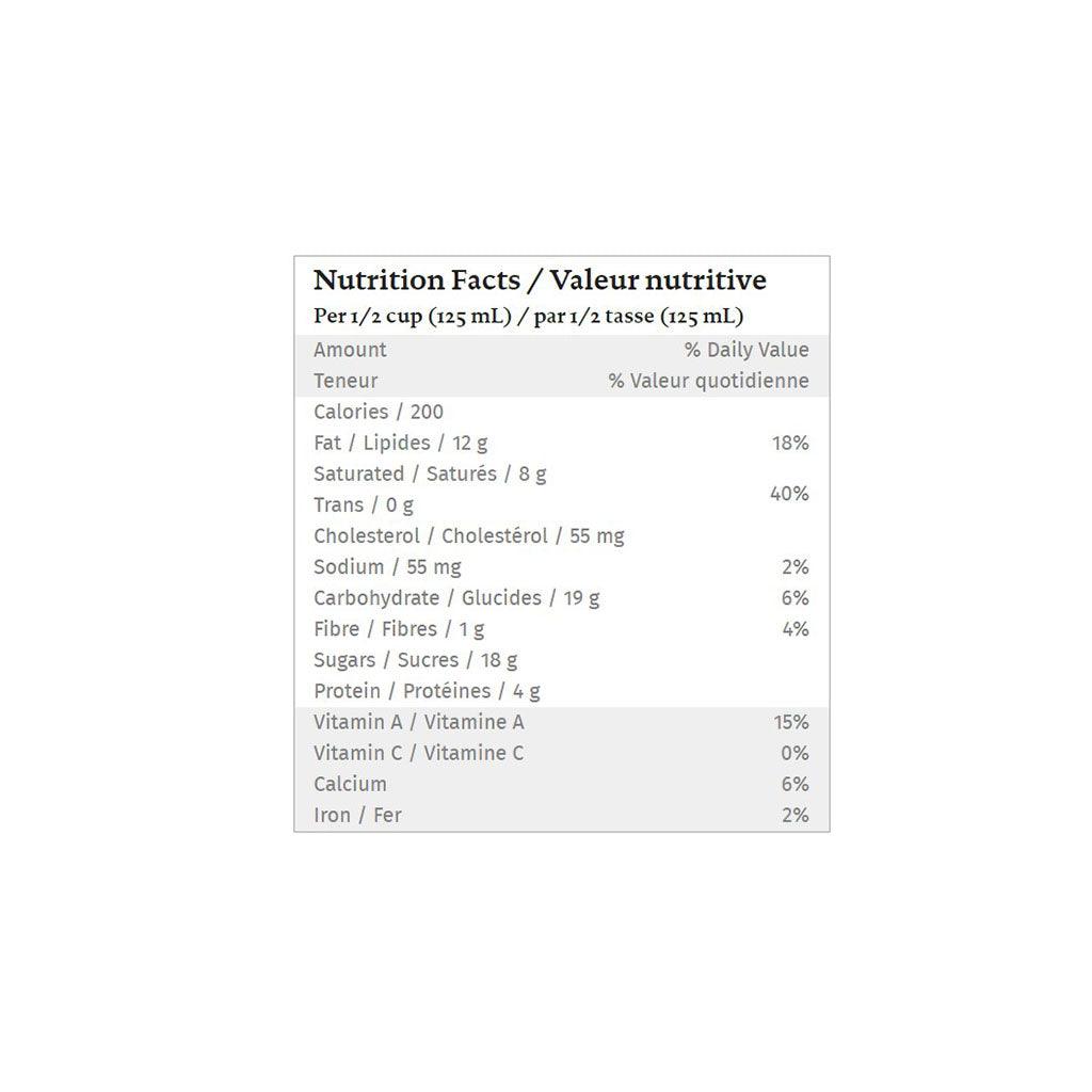Crème Glacée au Chocolat Équitable Biologique Organic Meadow - La Boite à Grains