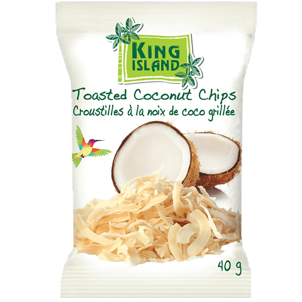 King Island Toasted Coconut Chips - La Boite à Grains
