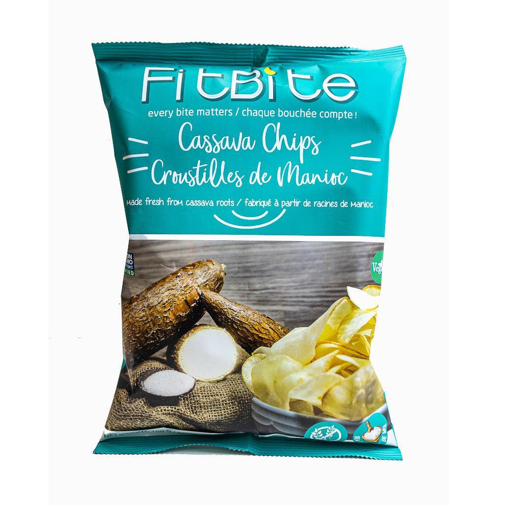 Croustilles de Manioc Sel de Mer FitBite - La Boite à Grains