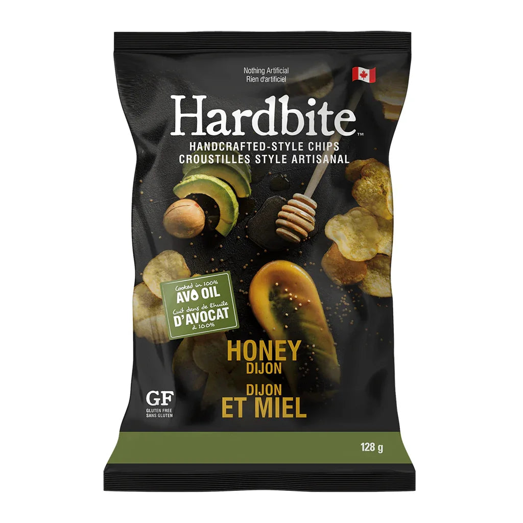 Dijon and Honey Chips with Avocado Oil Hardbite - La Boite à Grains