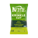 Krinkle Cut Dill Pickle Kettle Potato Chips - La Boite à Grains