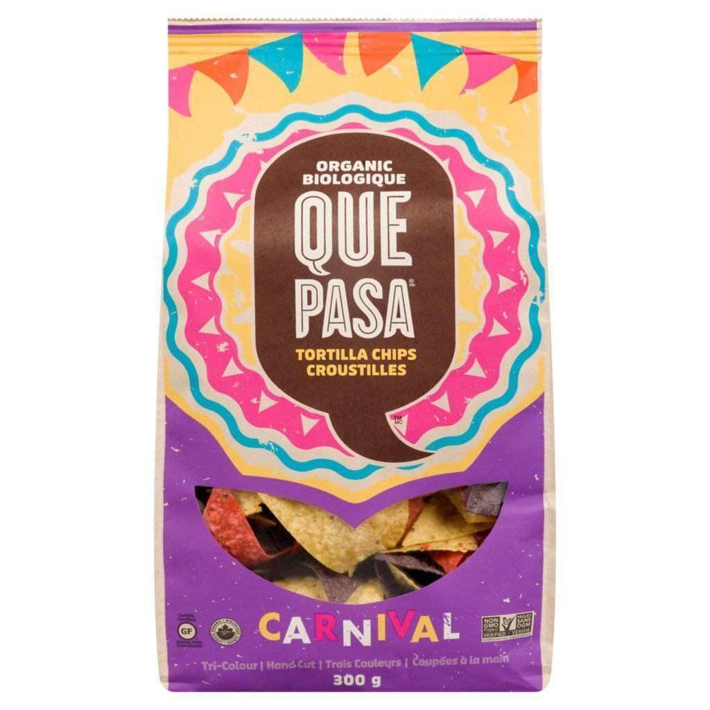 Croustilles Tortilla Carnival Trois Couleurs Biologique Que Pasa - La Boite à Grains