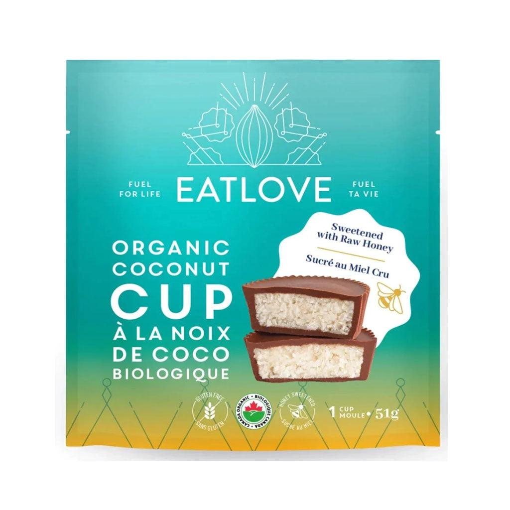 Cup à la Noix de Coco Biologique Eatlove - La Boite à Grains