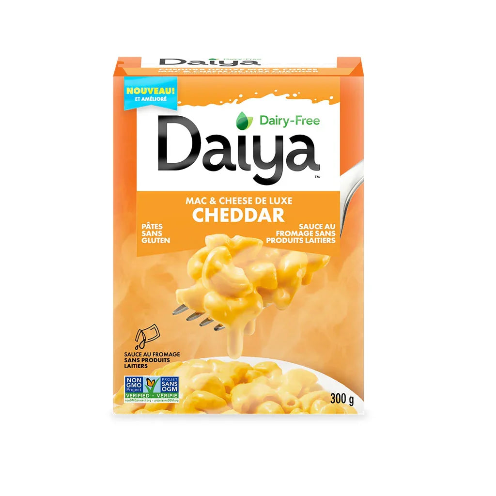 Daiya luxury cheddar style mac and cheese - La Boite à Grains