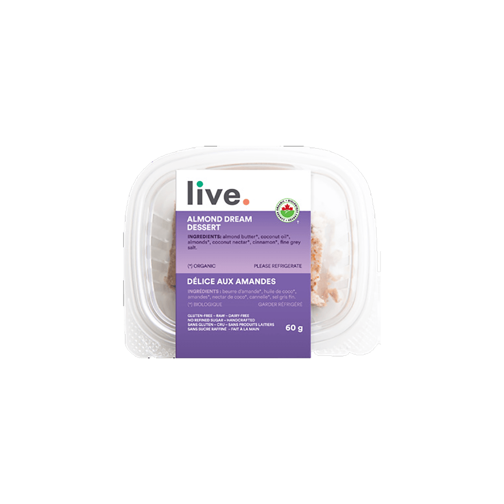 Délice aux Amandes Biologique Live Organic - La Boite à Grains