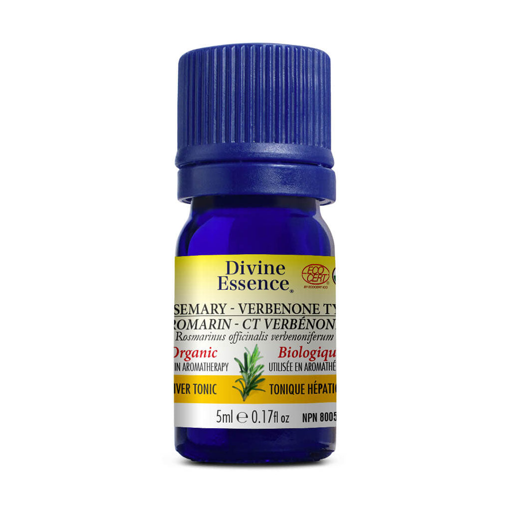 divine essence huile essentielle romarin ct verbénone biologique 5 ml