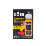 organic extra strong ginger and turmeric wellness shot Dose - La Boite à Grains