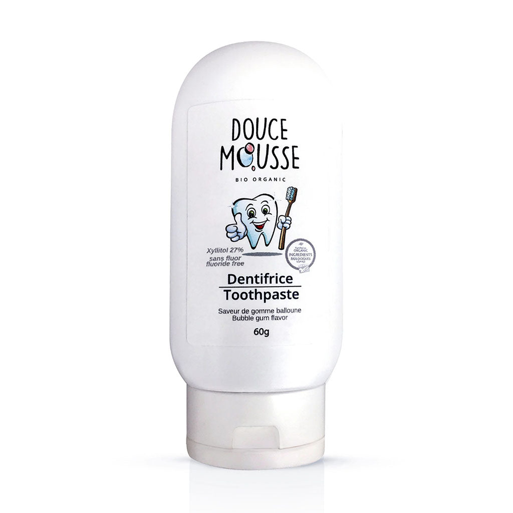 dentifrice enfants gomme balloune Douce Mousse - La Boite à Grains