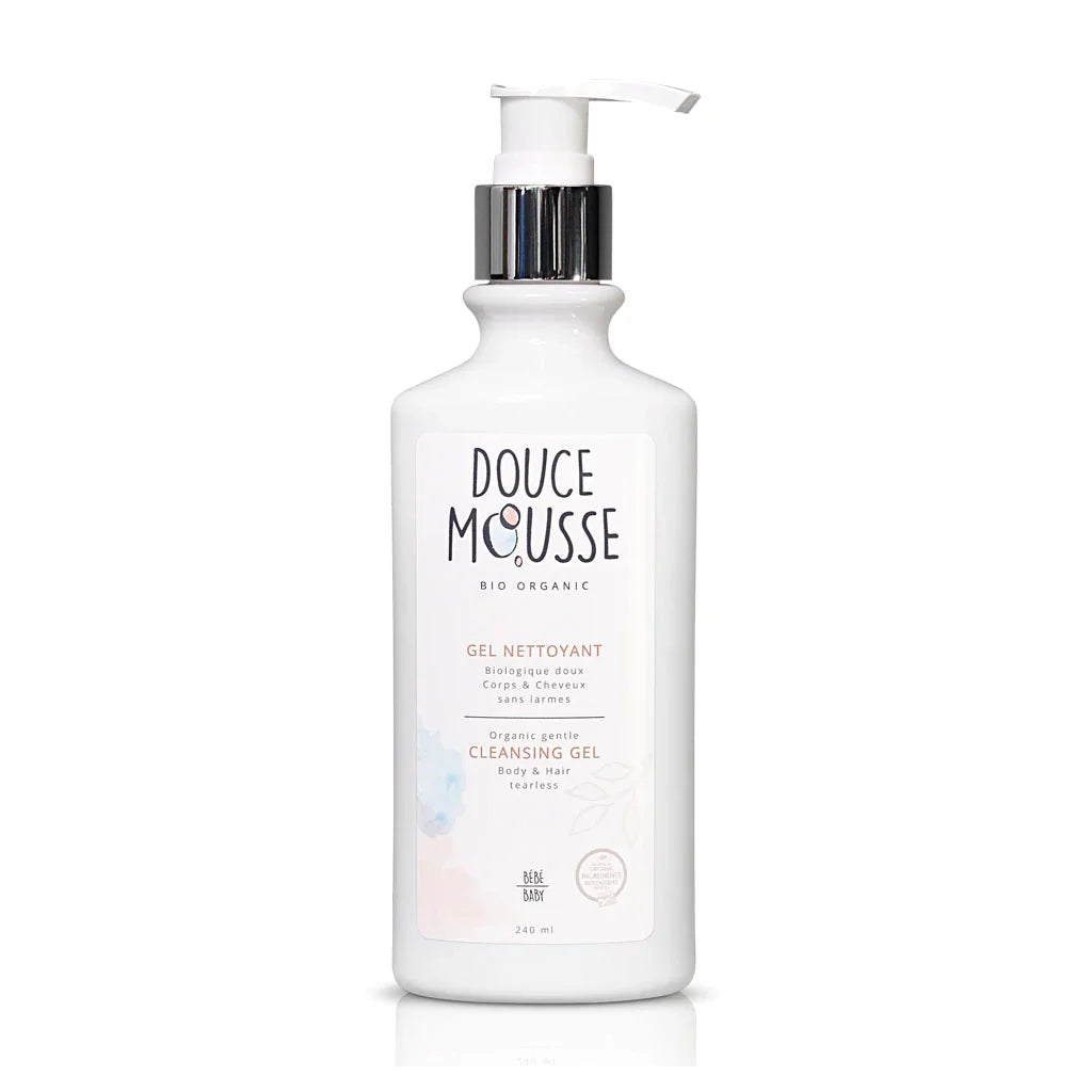 gentle organic cleansing gel Douce Mousse - La Boite à Grains