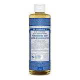 dr bronner's pure castile soap peppermint 473 ml