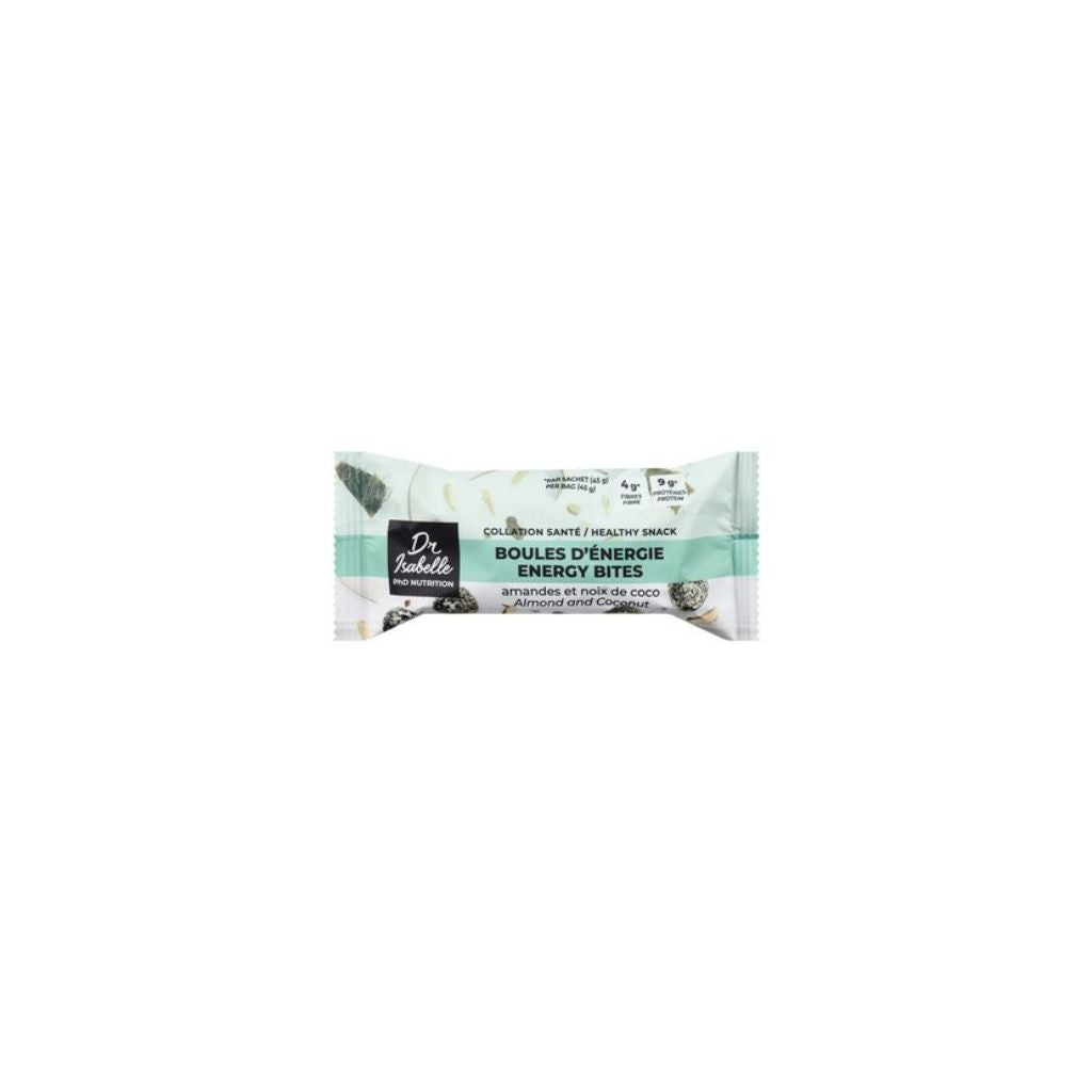 Dr. Isabelle's Almond and Coconut Energy Balls - La Boite à Grains
