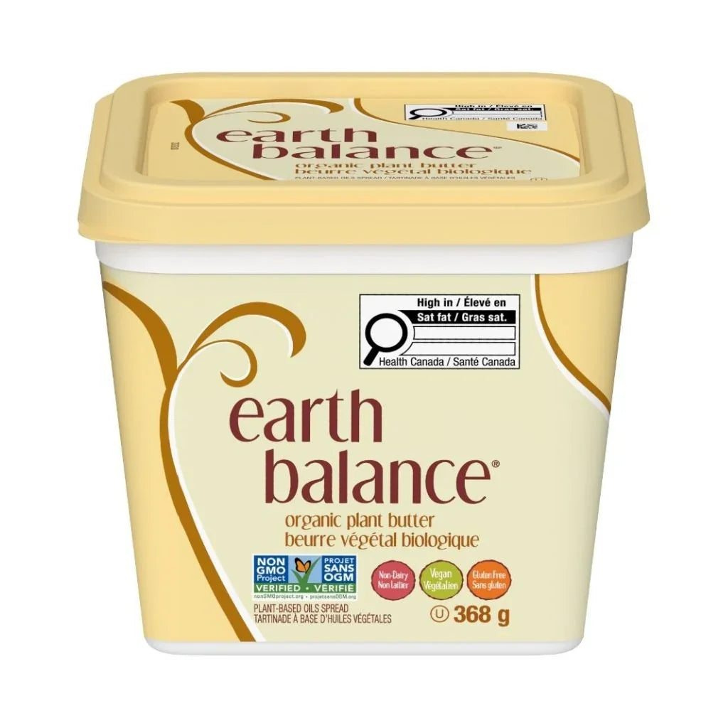 beurre végétal biologique Earth Balance - La Boite à Grains