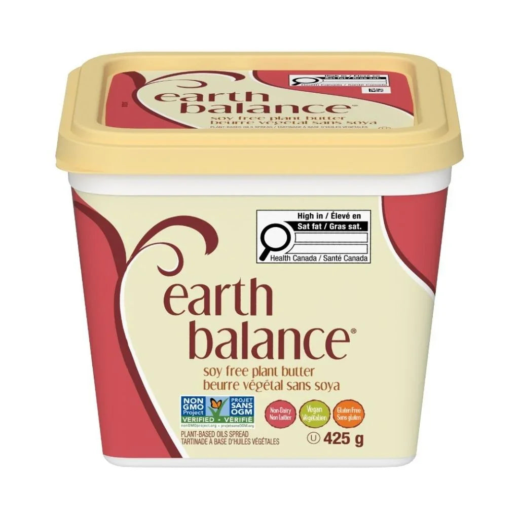 beurre végétal sans soya Earth Balance - La Boite à Grains
