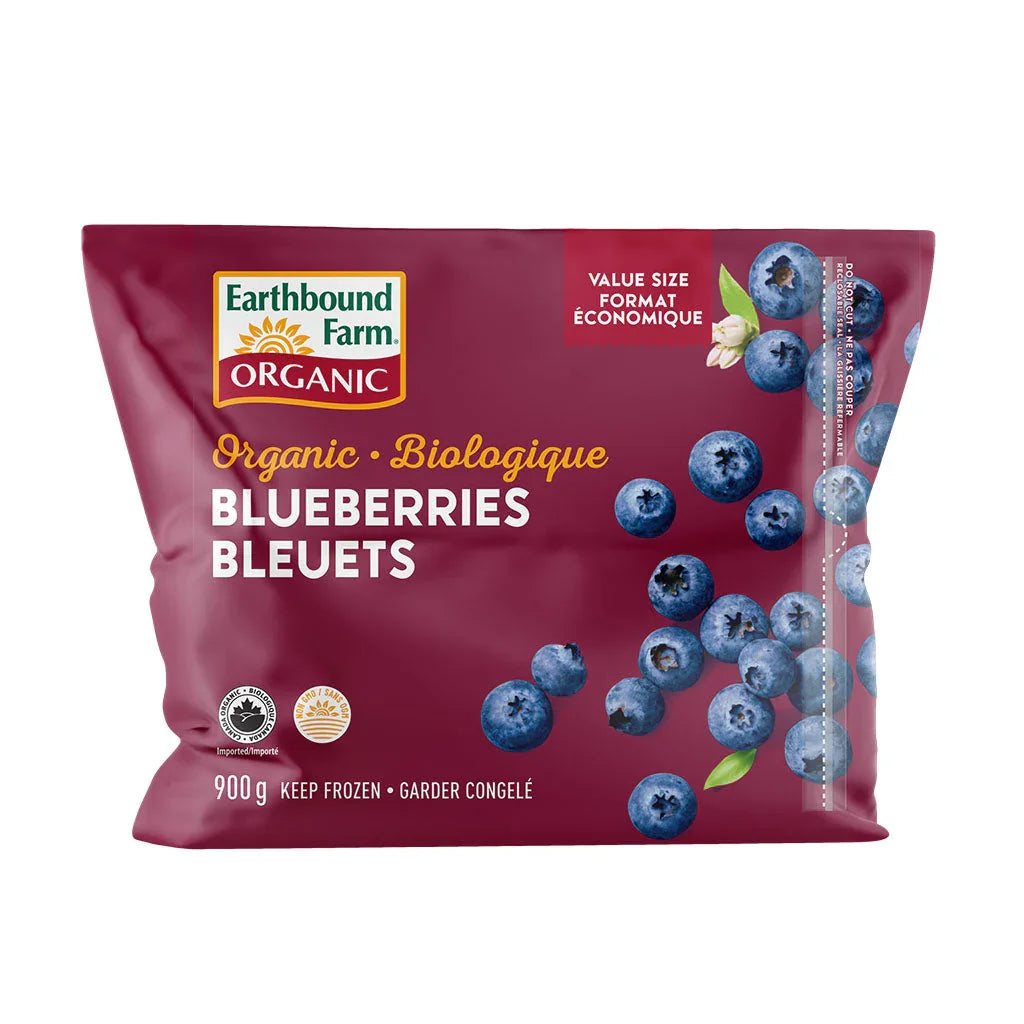 Earthbound Farm organic blueberries - La Boite à Grains