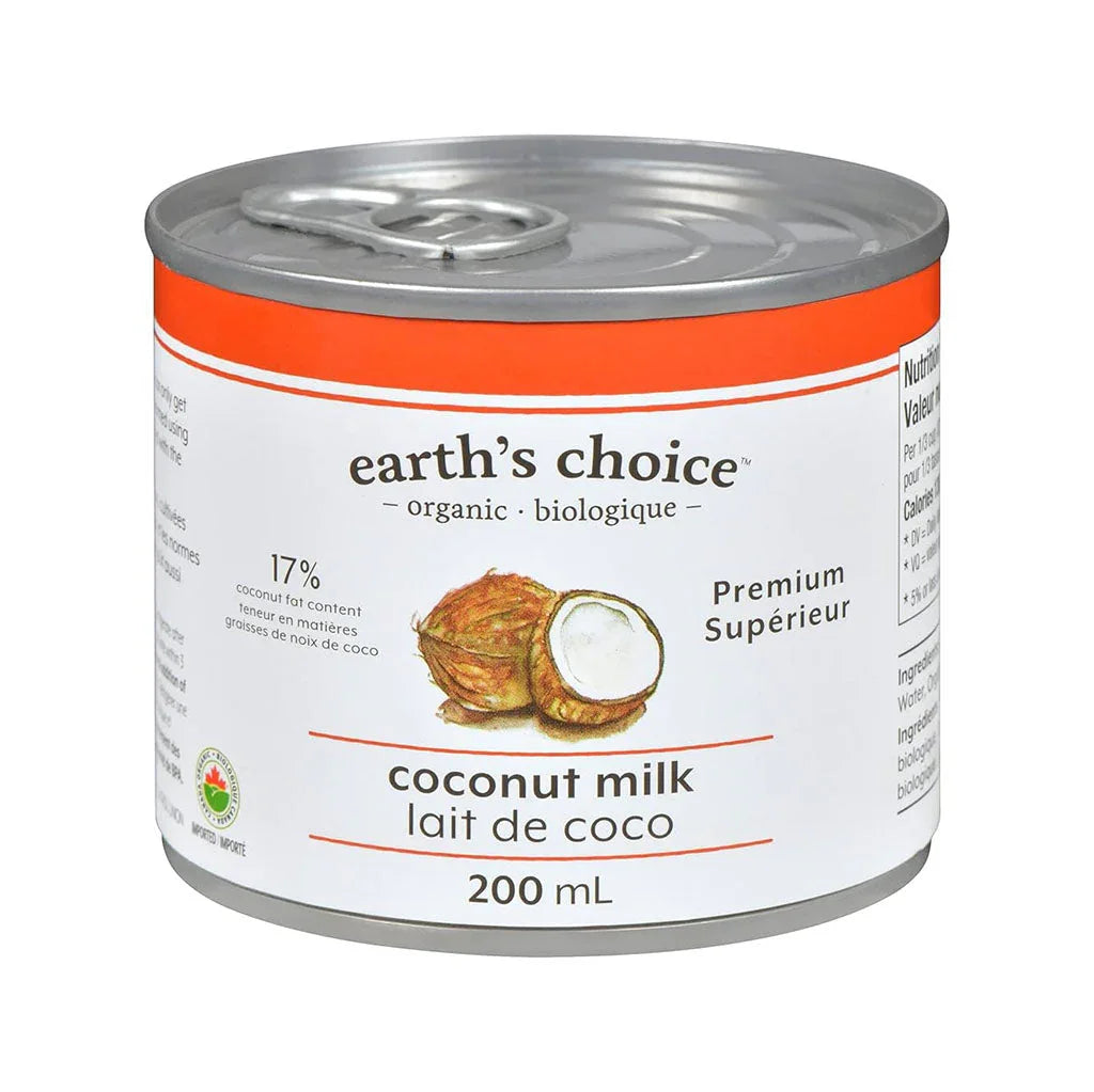 earth's choice organic superior coconut milk - La Boite à Grains