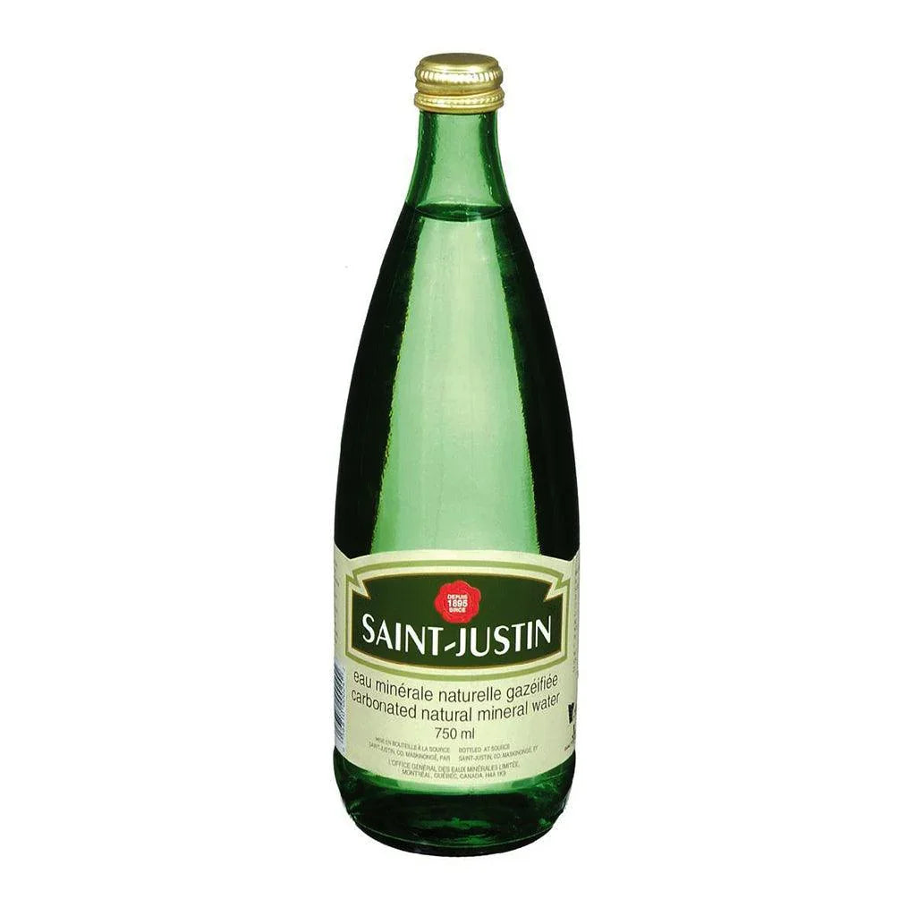 Saint-Justin Carbonated Natural Mineral Water - La Boite à Grains